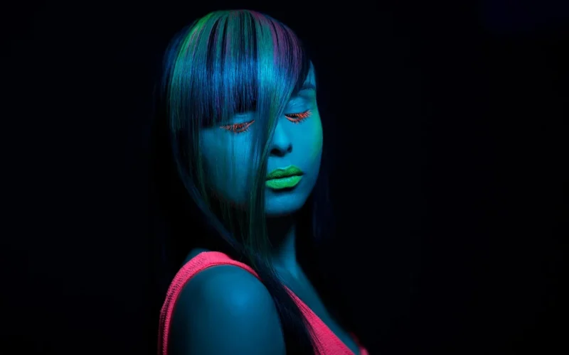 kolor, stawek, podstęp, salon fryzjerski, szkoła, kolorymetria, farby, modele, ciąć, trendy, moda, fotografia